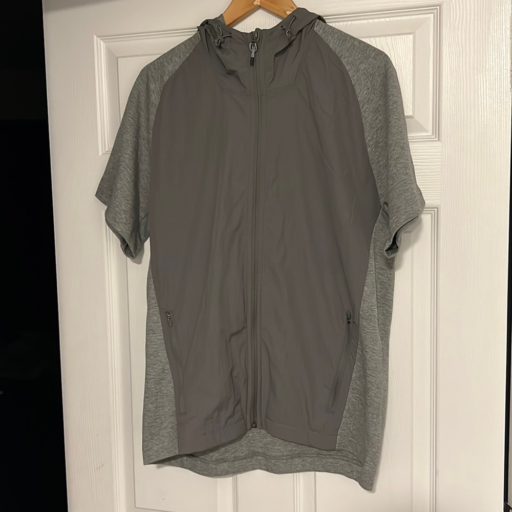 Puma short sleeves Evostripe Lite Hoody Medium Gray Heather